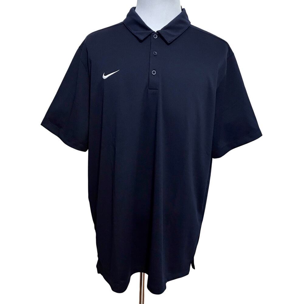 Nike NWT Navy Short Sleeves Polo Men XXL